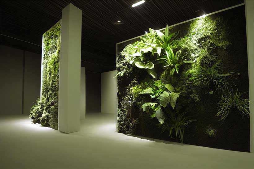muro vegetal interior